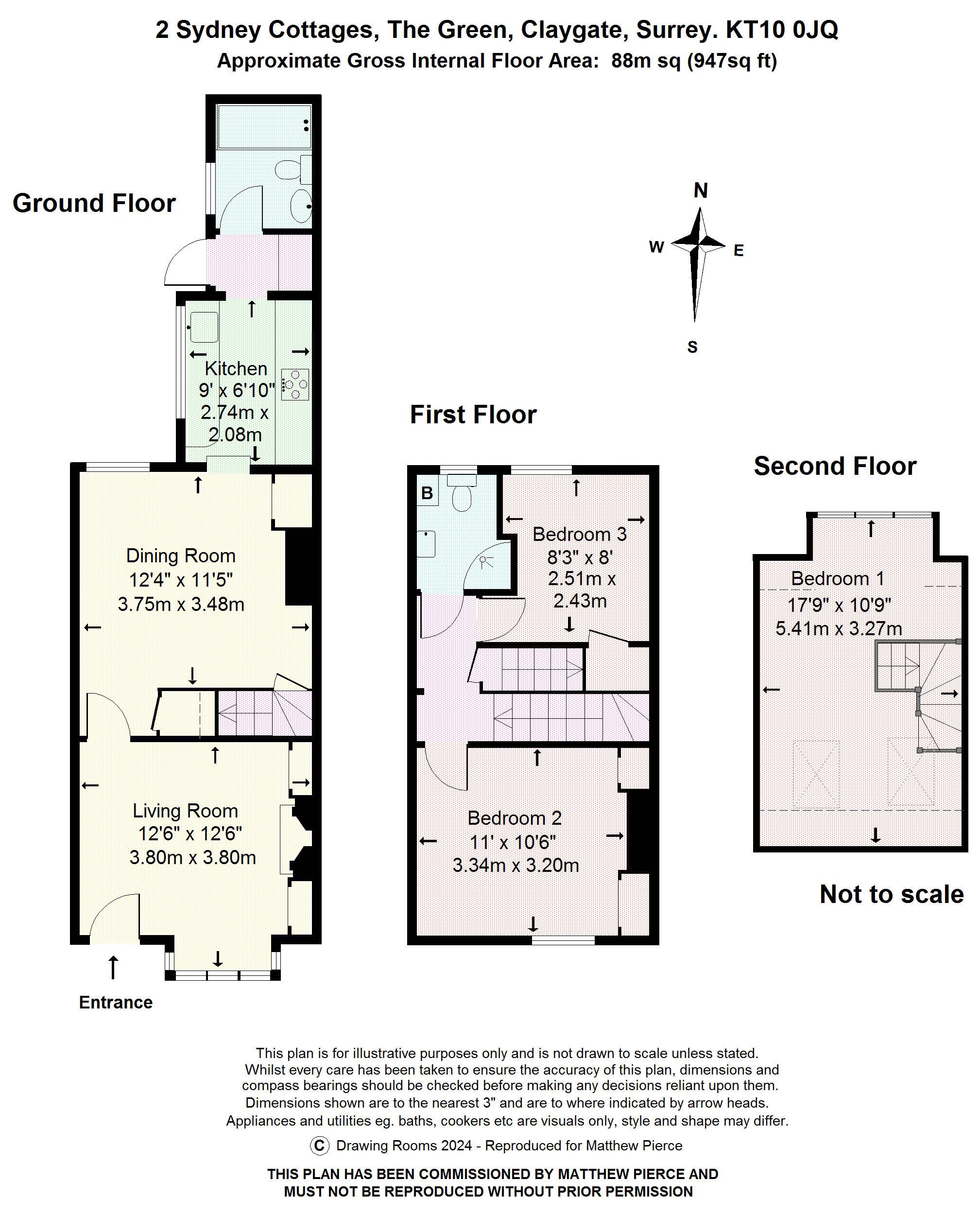 Floorplans For The Green Claygate
