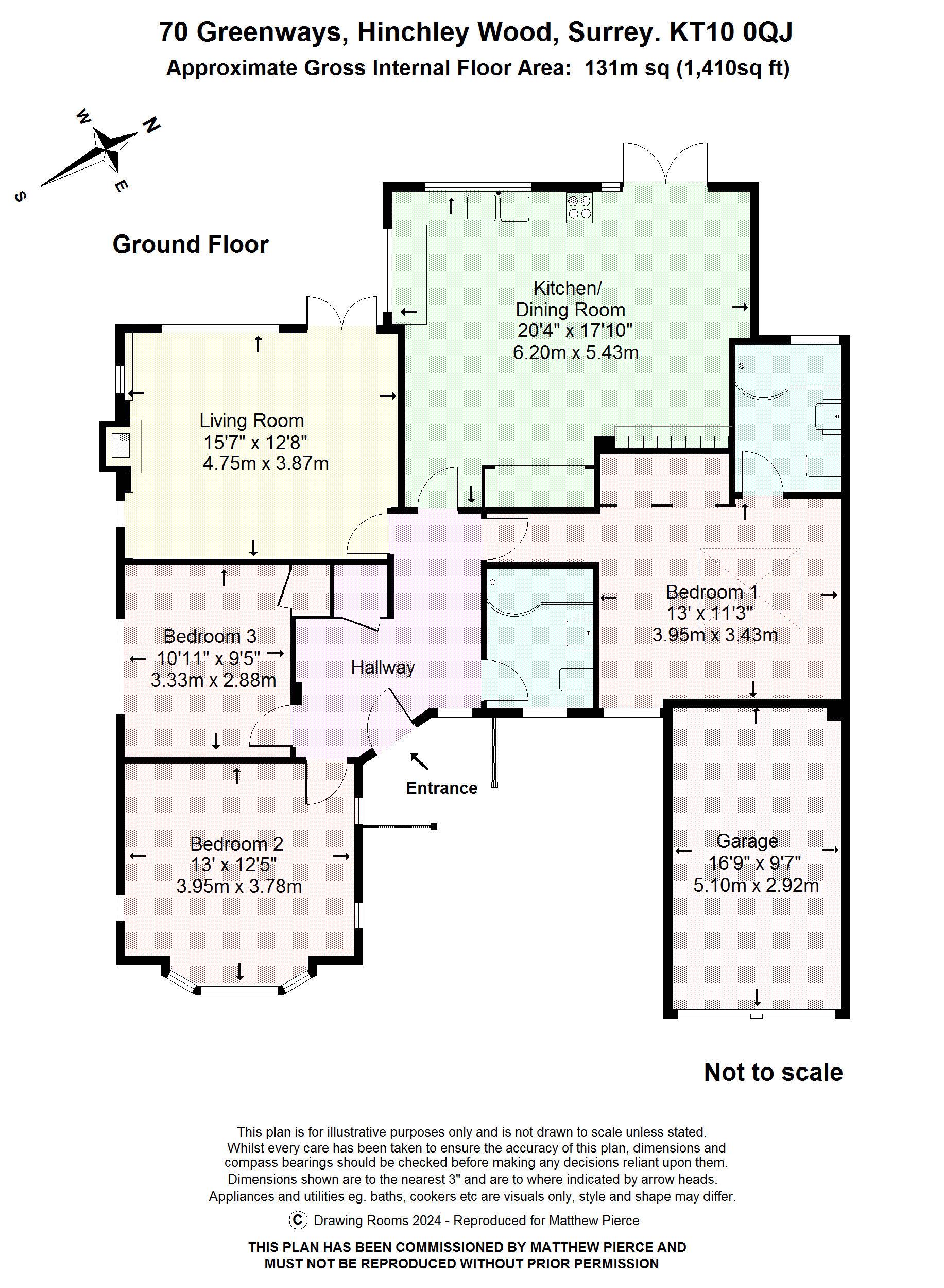 Floorplans For Greenways, Esher