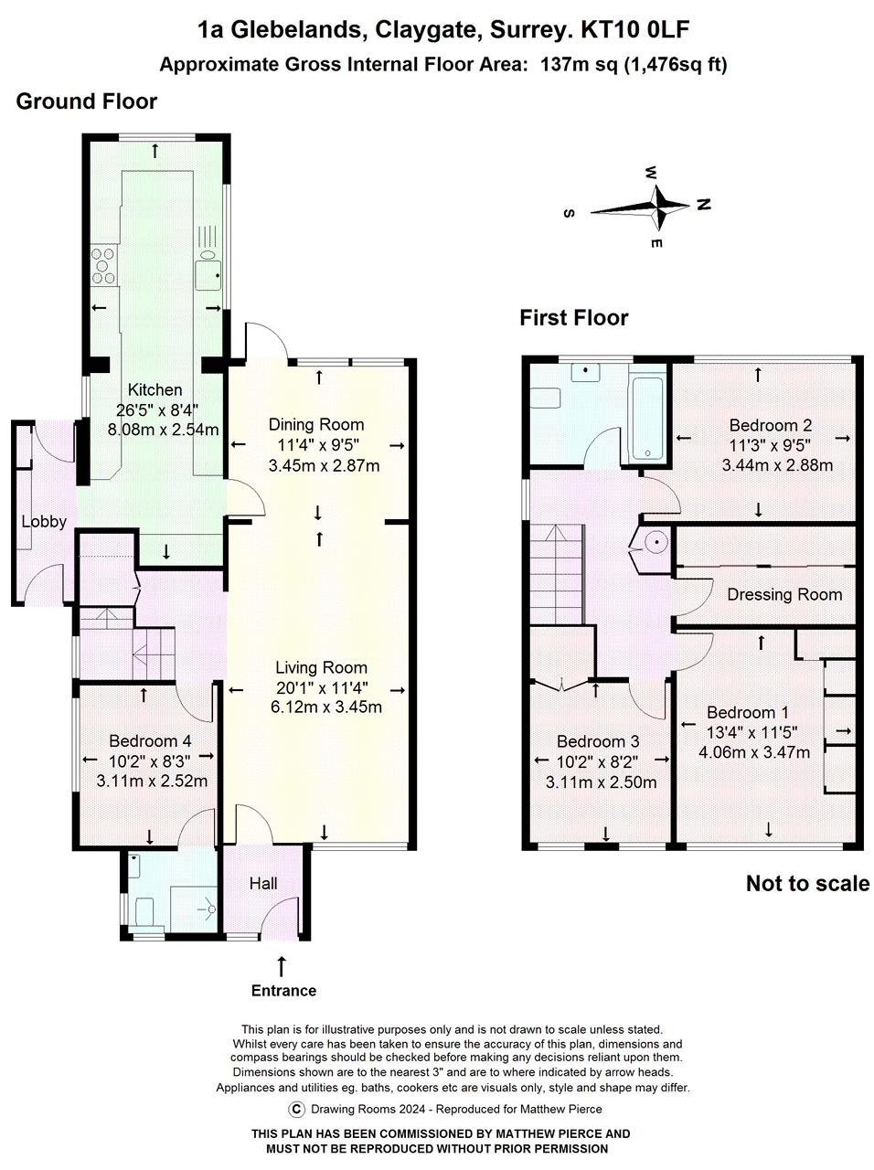 Floorplans For Glebelands , Claygate